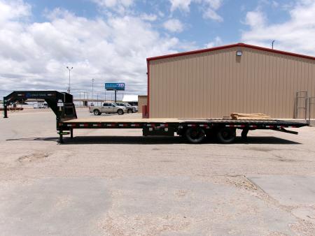 New 2026 Load Trail 32' GN Flatbed w/ 12' Hydraulic Dovetail 24k