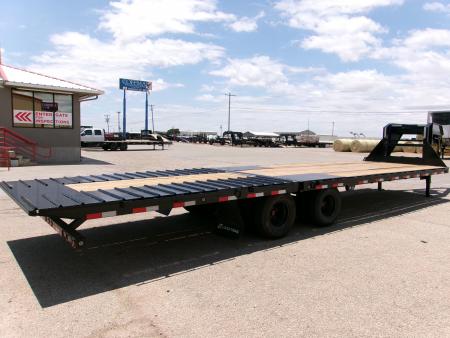 New 2026 Load Trail 32' GN Flatbed w/ 12' Hydraulic Dovetail 24k