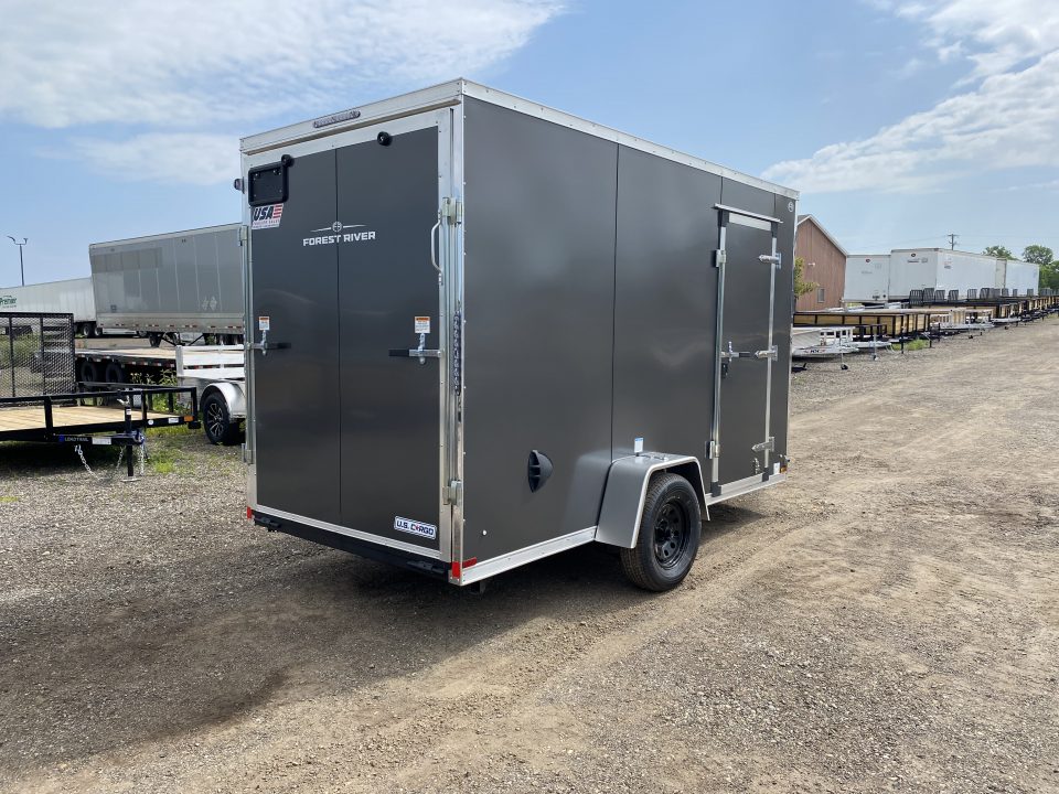 New 2027 US Cargo 6x12 V-Nose 3k w/7ft Height & Ramp Door Cargo / Enclosed Trailer