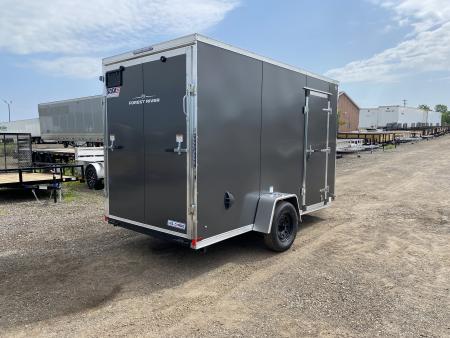 New 2027 US Cargo 6x12 V-Nose 3k w/7ft Height & Ramp Door Cargo / Enclosed Trailer