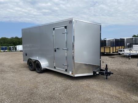 New 2027 US Cargo 7x16 V-Nose w/Ramp Door & 7ft Height Cargo / Enclosed Trailer