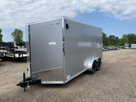 New 2027 US Cargo 7x16 V-Nose w/Ramp Door & 7ft Height Cargo / Enclosed Trailer