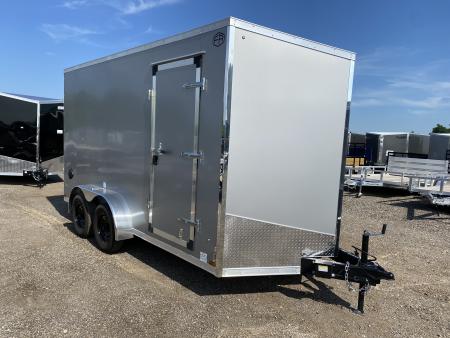 New 2027 US Cargo 7x14 V-Nose w/7ft Height & Ramp Door Cargo / Enclosed Trailer