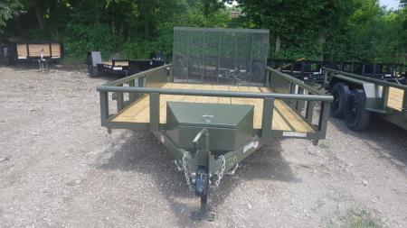 New 2026 MEB 83' x 14' Pipetop With Ramp Utility trailer 7K