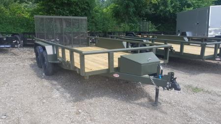 New 2026 MEB 83' x 14' Pipetop With Ramp Utility trailer 7K