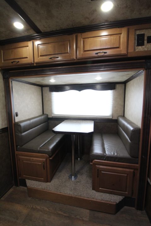 Used 2016 Trails West Sierra SpeciaLite 8x13 LQ w/ Slide Out 3 Horse Trailer