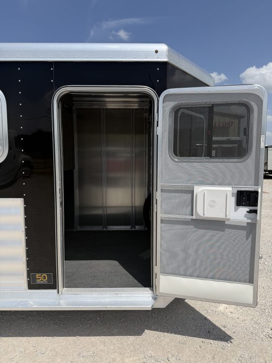 Used 2023 Featherlite 2 Horse Bumper Pull Horse Trailer