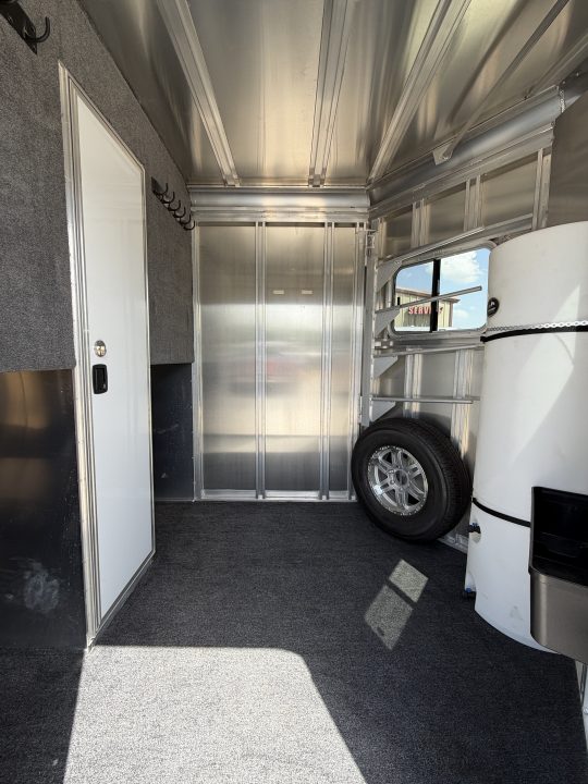 Used 2023 Featherlite 2 Horse Bumper Pull Horse Trailer