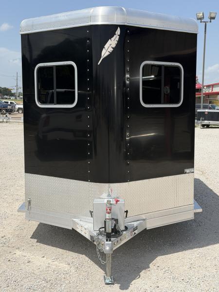 Used 2023 Featherlite 2 Horse Bumper Pull Horse Trailer