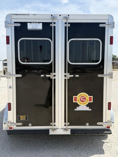 Used 2023 Featherlite 2 Horse Bumper Pull Horse Trailer