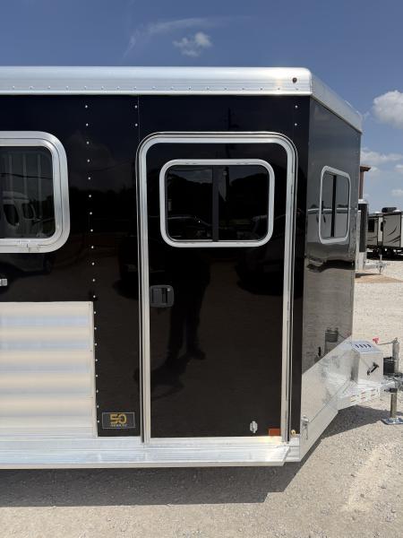 Used 2023 Featherlite 2 Horse Bumper Pull Horse Trailer