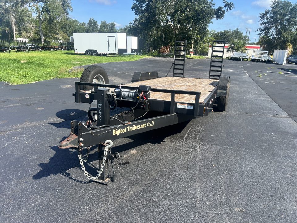 Used 2020 BIG FOOT 14ET20 Equipment Trailer