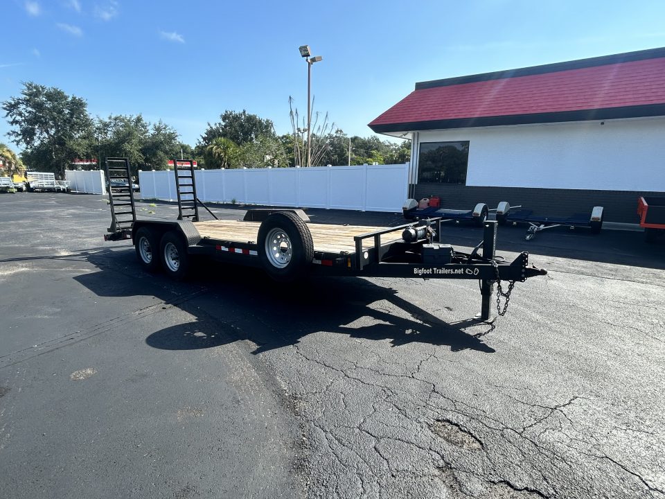 Used 2020 BIG FOOT 14ET20 Equipment Trailer