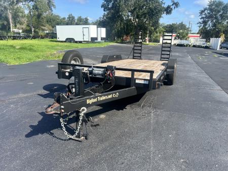 Used 2020 BIG FOOT 14ET20 Equipment Trailer