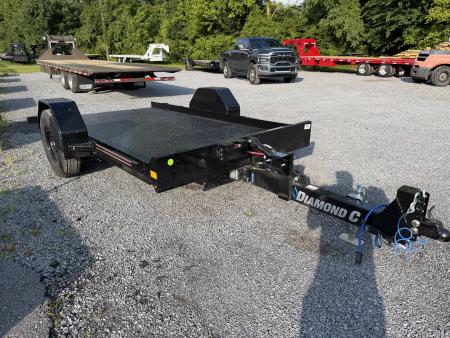New 2026 Diamond C Trailers DSA107 Tilt Trailer