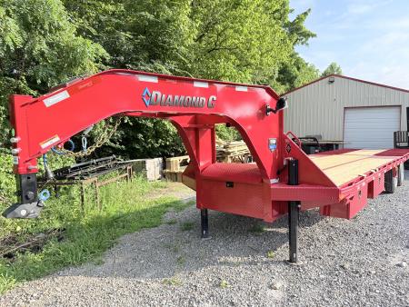 New 2026 Diamond C FMAX212 GOOSENECK TRAILER PACESETTER EDITION HYDRO JACKS & DOVE DISC BRAKES 17.5 ALUMINUM OUTER RIMS