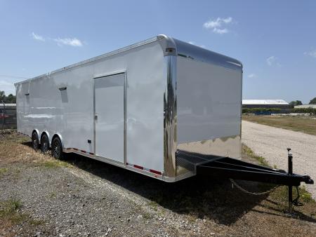 New 2027 Vintage 32’ Tag Race Trailer