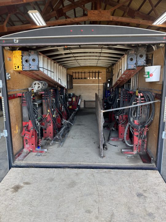 Used 2018 H&H Trailers TCAH101X18X72 Cargo / Enclosed Trailer/Bin Jacks Equipment