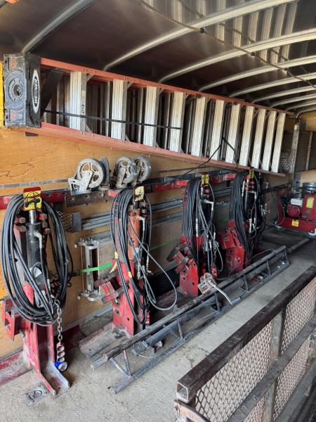 Used 2018 H&H Trailers TCAH101X18X72 Cargo / Enclosed Trailer/Bin Jacks Equipment
