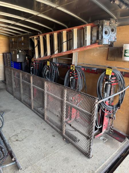 Used 2018 H&H Trailers TCAH101X18X72 Cargo / Enclosed Trailer/Bin Jacks Equipment
