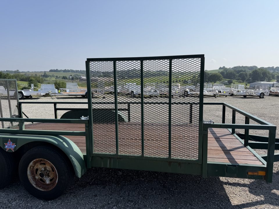 Used USED 2001 Us Cargo 7x16 Utility Trailer w/ 2' Dove