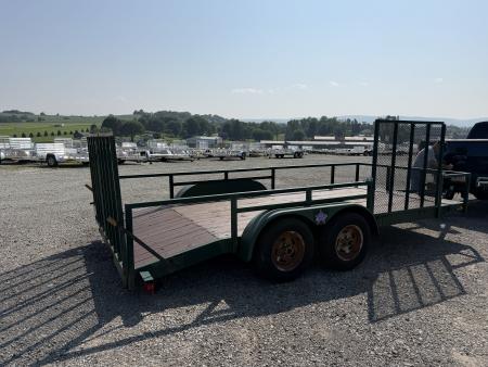 Used USED 2001 Us Cargo 7x16 Utility Trailer w/ 2' Dove