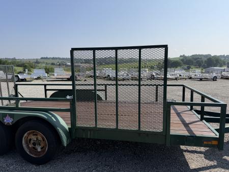 Used USED 2001 Us Cargo 7x16 Utility Trailer w/ 2' Dove