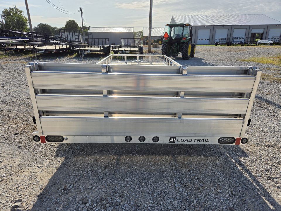 New 2026 Load Trail 83X20 TANDEM 7K ALUMINUM UTILITY W/BI-FOLD GATE & WOOD FLOOR