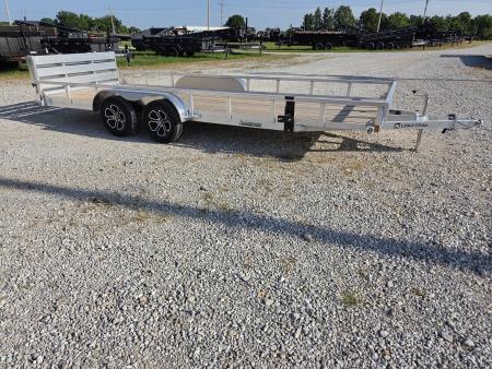 New 2026 Load Trail 83X20 TANDEM 7K ALUMINUM UTILITY W/BI-FOLD GATE & WOOD FLOOR
