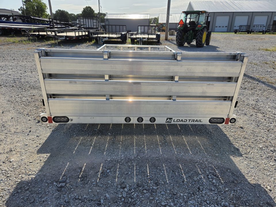 New 2027 Load Trail 83X16 TANDEM 7K ALUMINUM UTILITY W/BI-FOLD GATE & WOOD FLOOR