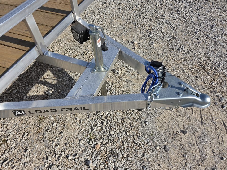 New 2027 Load Trail 83X16 TANDEM 7K ALUMINUM UTILITY W/BI-FOLD GATE & WOOD FLOOR