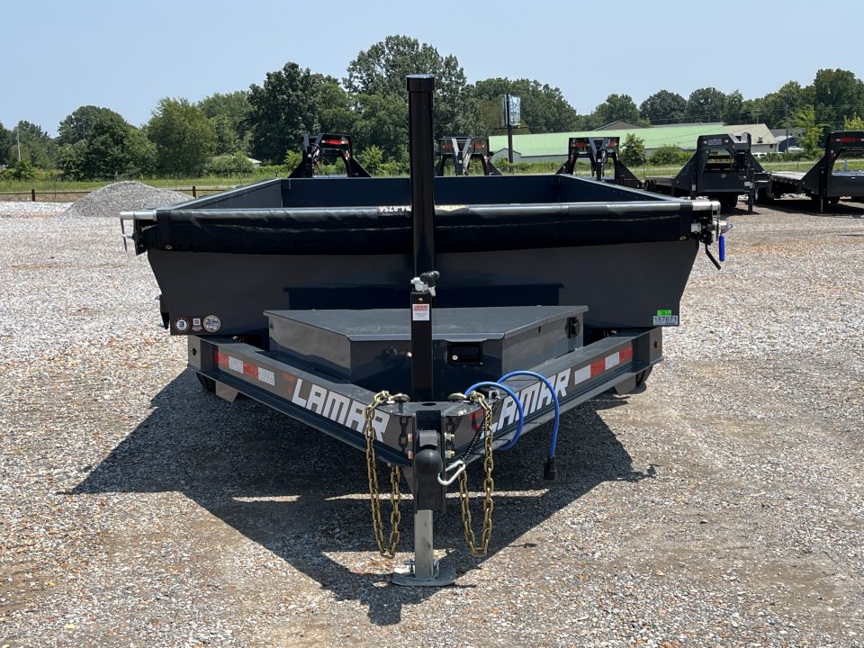 New 2027 Lamar Telescopic Dump Trailer | 83" x 14' | 14K GVWR