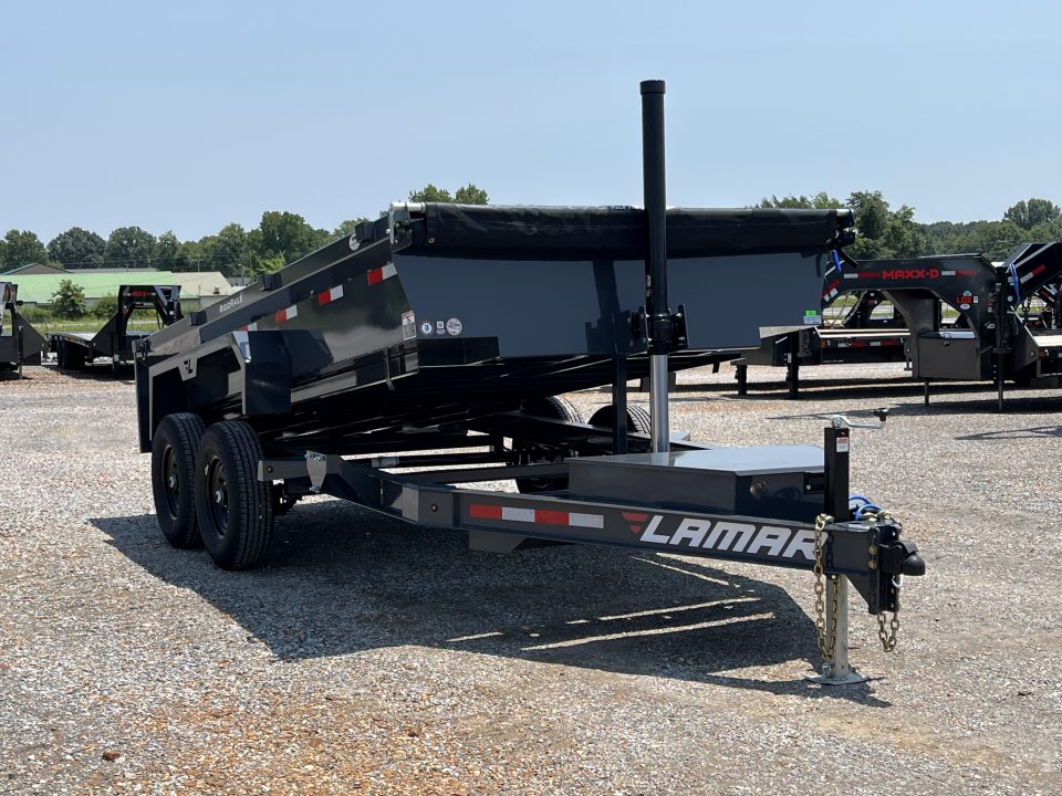 New 2027 Lamar Telescopic Dump Trailer | 83" x 14' | 14K GVWR