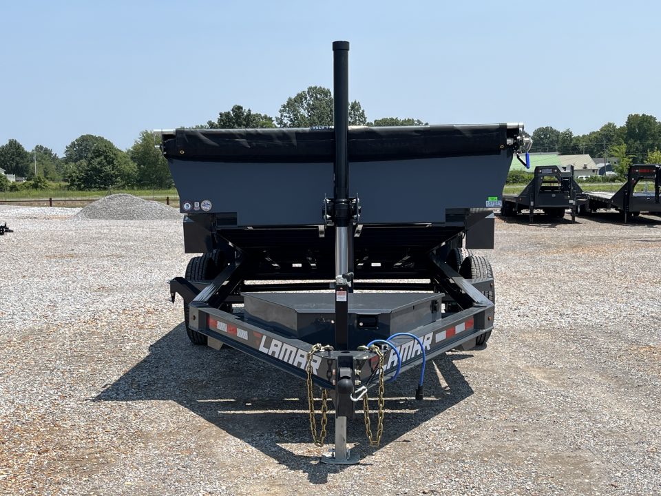 New 2027 Lamar Telescopic Dump Trailer | 83" x 14' | 14K GVWR