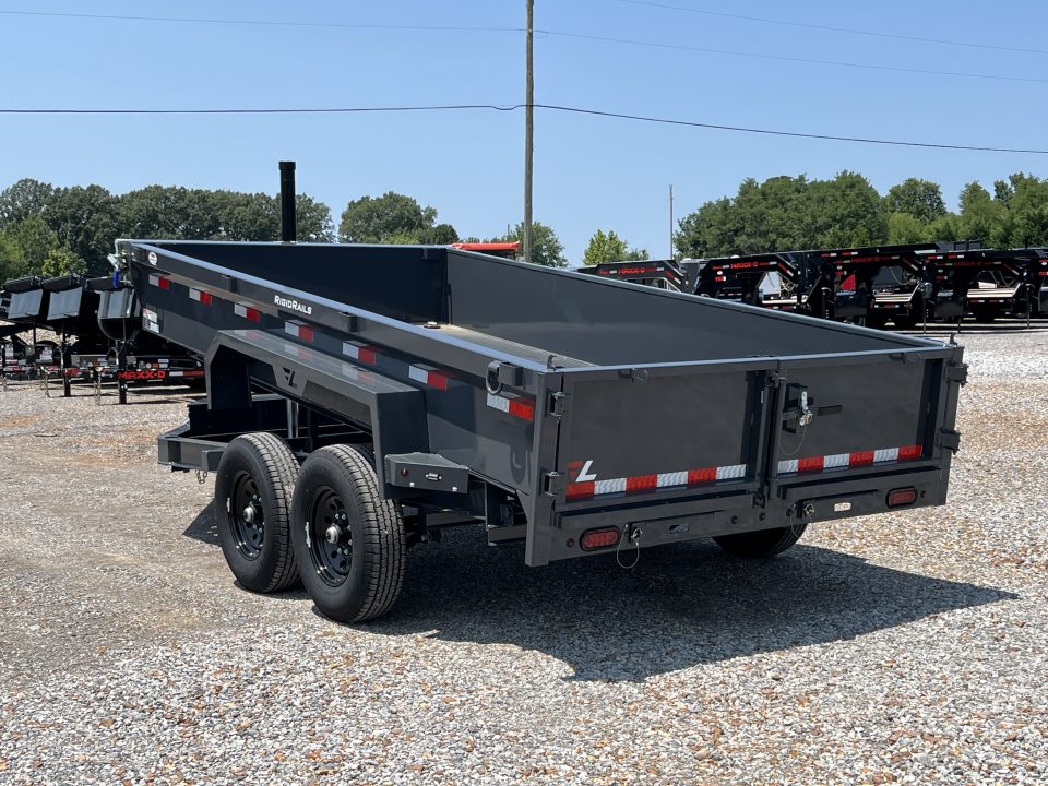 New 2027 Lamar Telescopic Dump Trailer | 83" x 14' | 14K GVWR