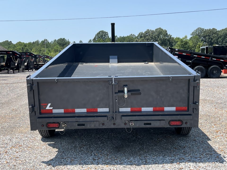 New 2027 Lamar Telescopic Dump Trailer | 83" x 14' | 14K GVWR