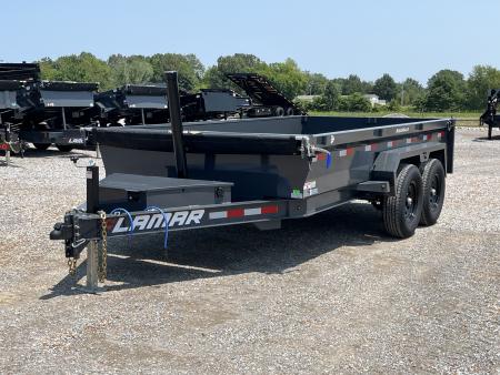 New 2027 Lamar Telescopic Dump Trailer | 83" x 14' | 14K GVWR