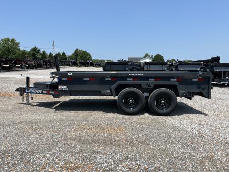 New 2027 Lamar Telescopic Dump Trailer | 83" x 14' | 14K GVWR