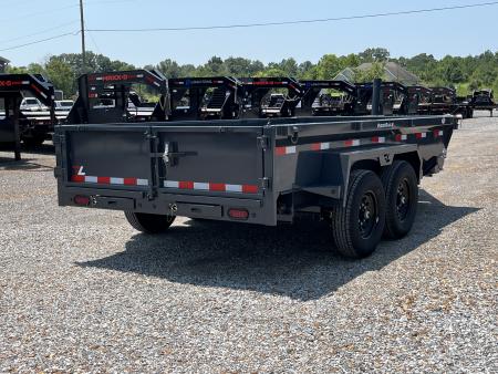 New 2027 Lamar Telescopic Dump Trailer | 83" x 14' | 14K GVWR