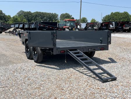 New 2027 Lamar Telescopic Dump Trailer | 83" x 14' | 14K GVWR