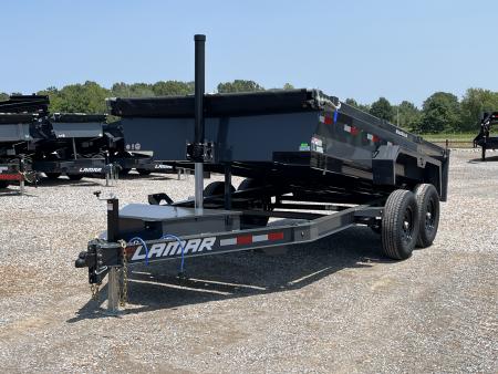 New 2027 Lamar Telescopic Dump Trailer | 83" x 14' | 14K GVWR