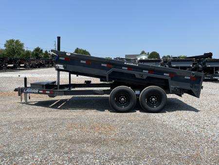 New 2027 Lamar Telescopic Dump Trailer | 83" x 14' | 14K GVWR