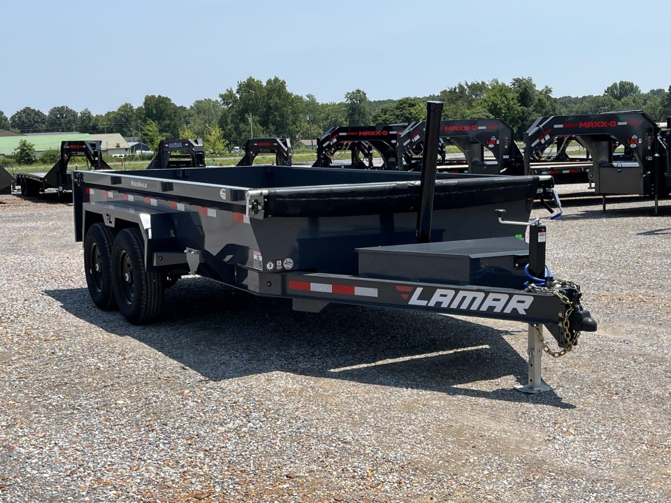 New 2027 Lamar Telescopic Dump Trailer | 83" x 14' | 14K GVWR