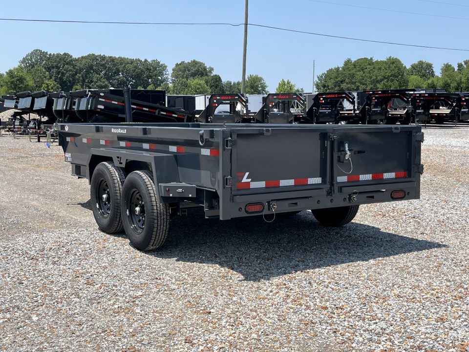 New 2027 Lamar Telescopic Dump Trailer | 83" x 14' | 14K GVWR