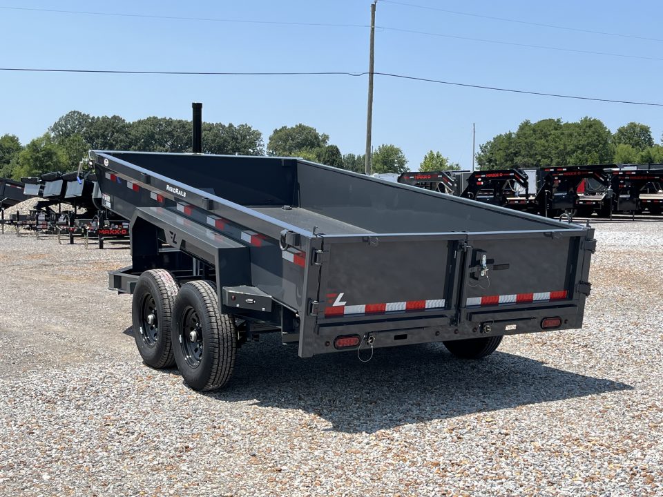 New 2027 Lamar Telescopic Dump Trailer | 83" x 14' | 14K GVWR