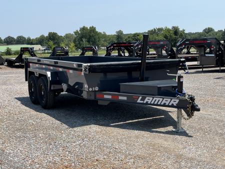 New 2027 Lamar Telescopic Dump Trailer | 83" x 14' | 14K GVWR