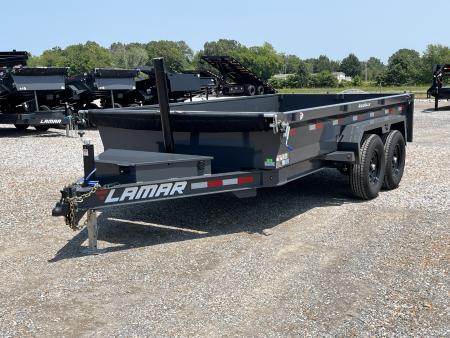 New 2027 Lamar Telescopic Dump Trailer | 83" x 14' | 14K GVWR