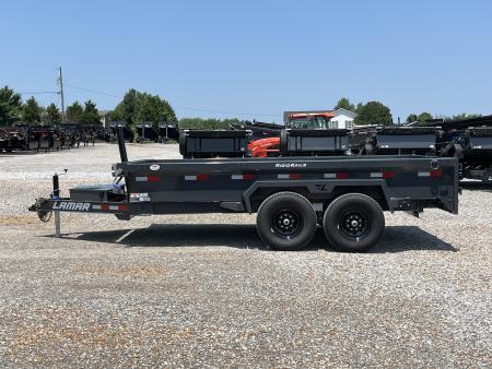 New 2027 Lamar Telescopic Dump Trailer | 83" x 14' | 14K GVWR