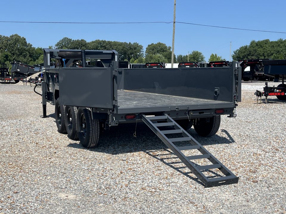 New 2027 Lamar Gooseneck Dump Trailer | 83" x 16' | 21K GVWR