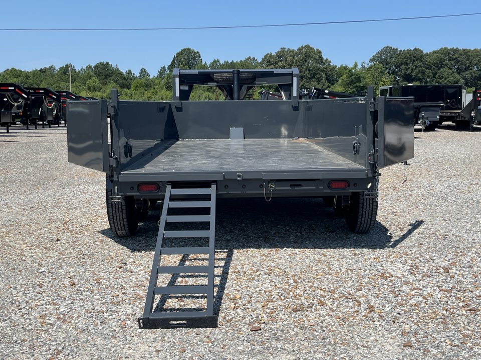 New 2027 Lamar Gooseneck Dump Trailer | 83" x 16' | 21K GVWR